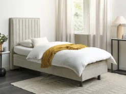 Justerbar seng CASTELLAN 90 x 200 cm Beige