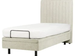 Justerbar seng CASTELLAN 90 x 200 cm Beige