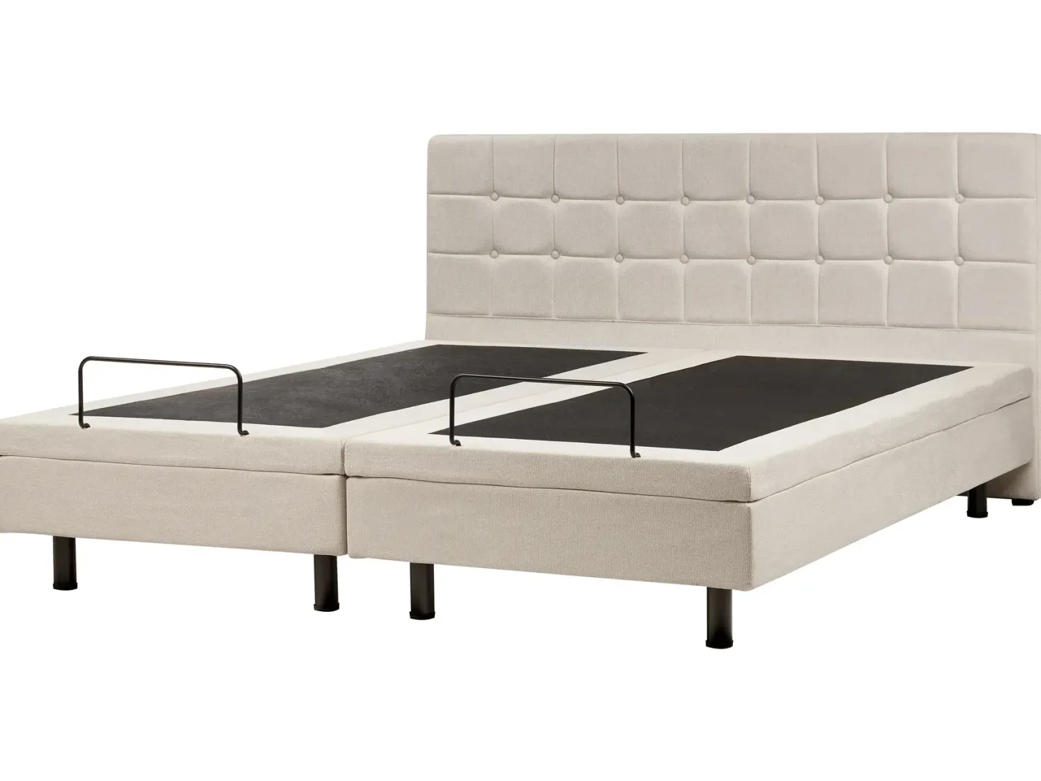 Justerbar seng DUKE 180 x 200 cm Lys Beige