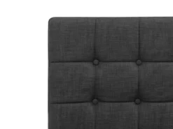 Justerbar seng DUKE 90 x 200 cm Mørkegrå