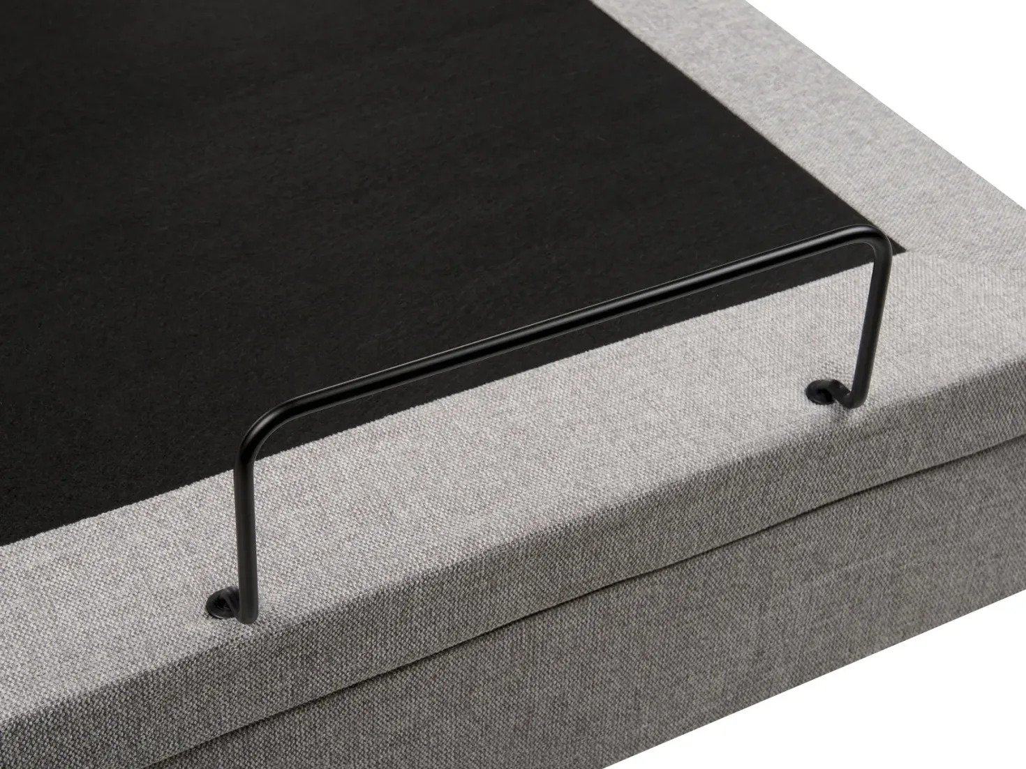 Justerbar seng DUKE 90 x 200 cm Lysegrå