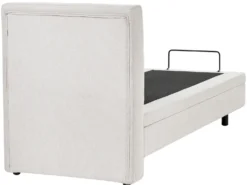 Justerbar seng VICEROY 90 x 200 cm Lys Beige