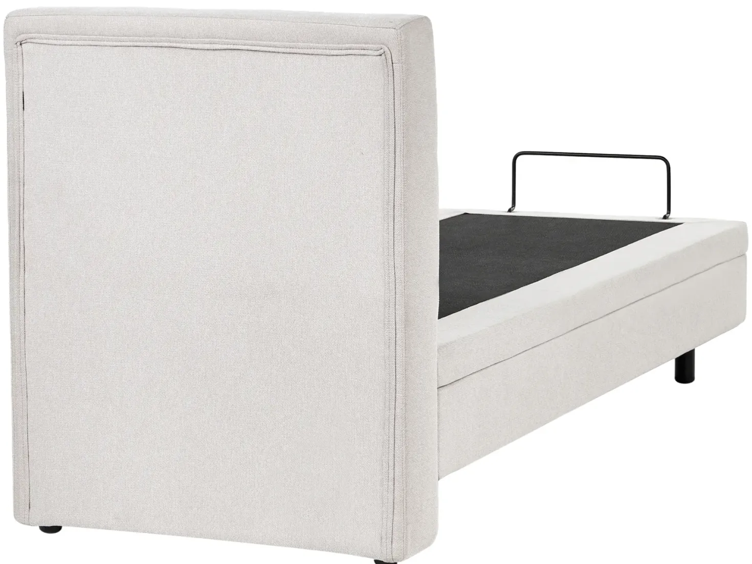 Justerbar seng VICEROY 90 x 200 cm Lys Beige