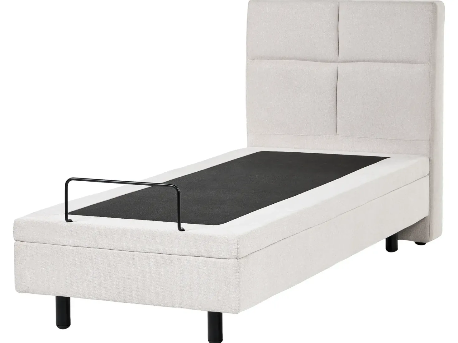 Justerbar seng VICEROY 90 x 200 cm Lys Beige