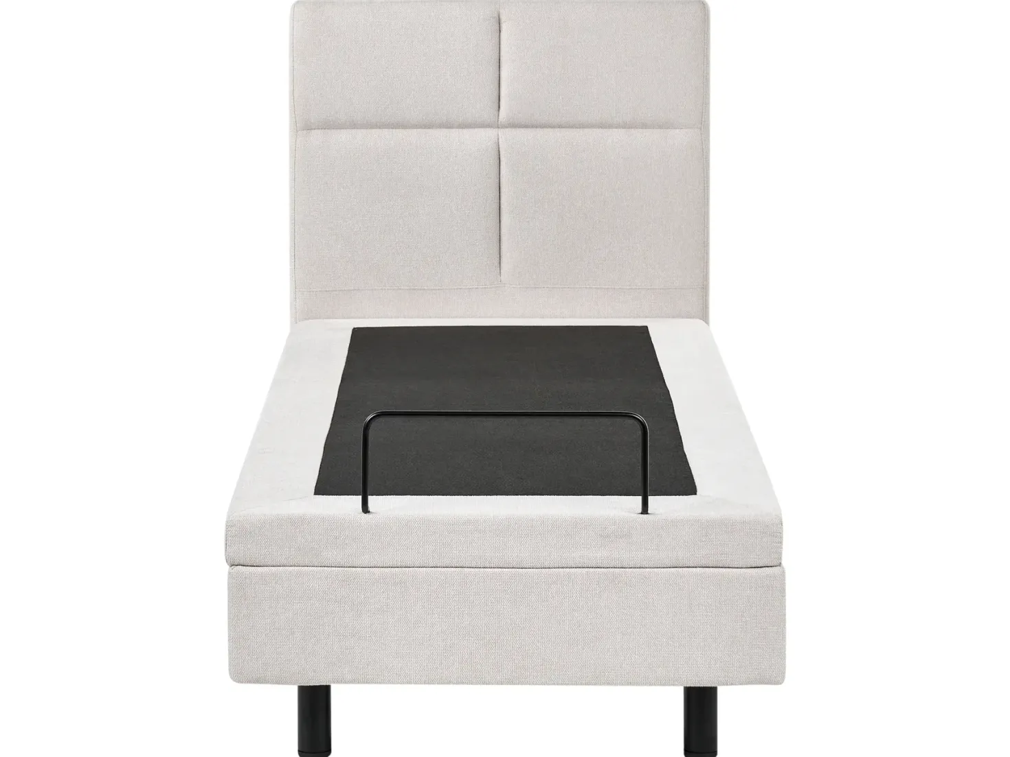 Justerbar seng VICEROY 90 x 200 cm Lys Beige