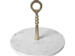 Kageopsats TARUM Sten Hvid marmor