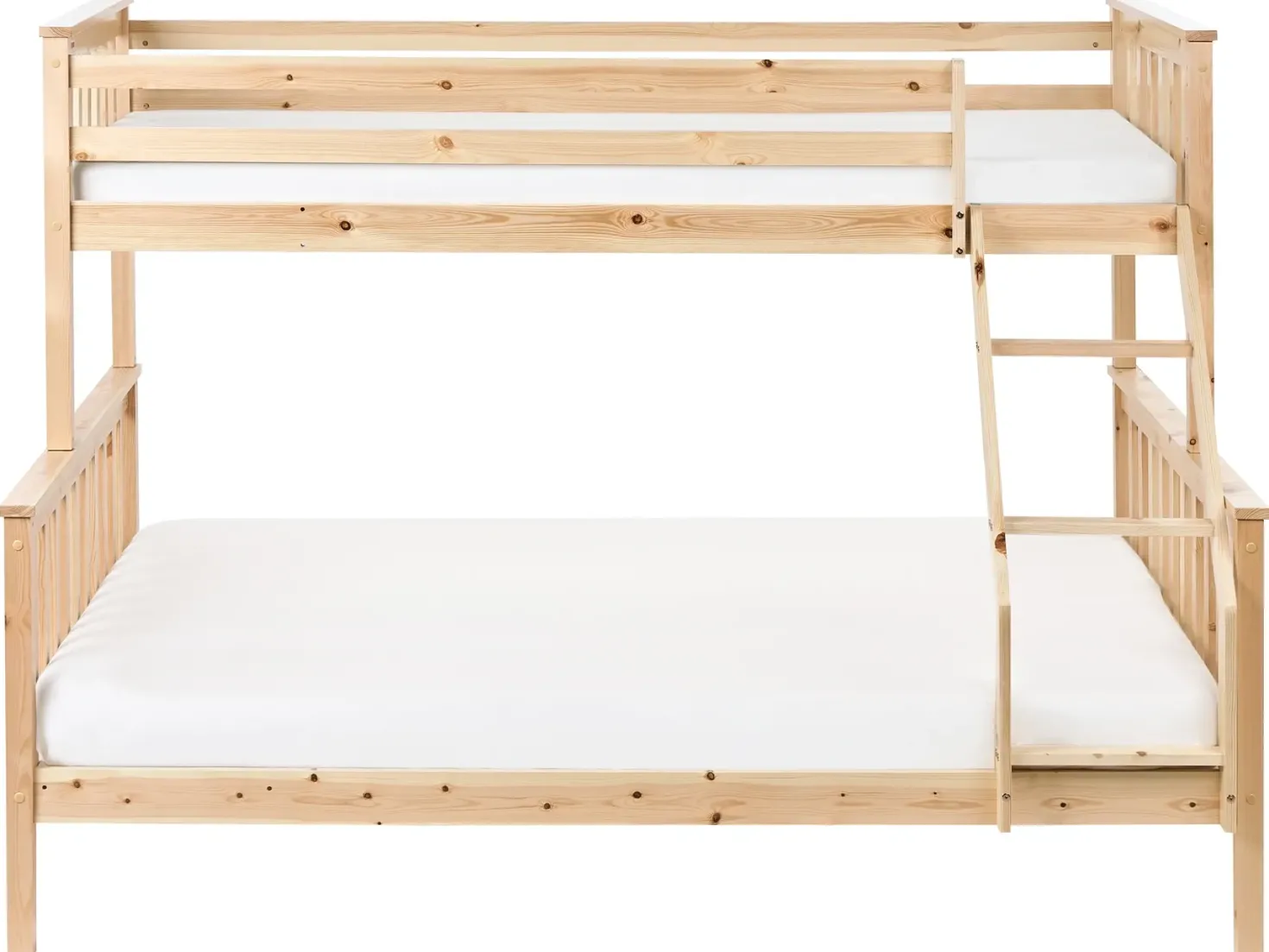 Køjeseng Fyretræ BIERNE 90/140 x 200 cm Lysebrun