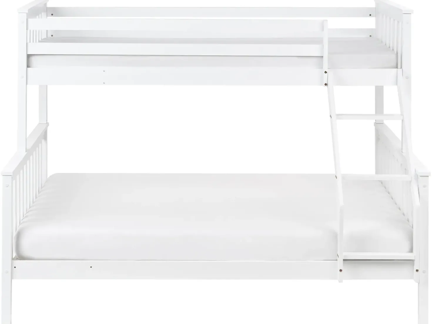 Køjeseng Fyretræ BIERNE 90/140 x 200 cm Hvid