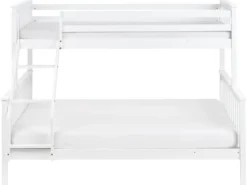 Køjeseng Fyretræ BIERNE 90/140 x 200 cm Hvid