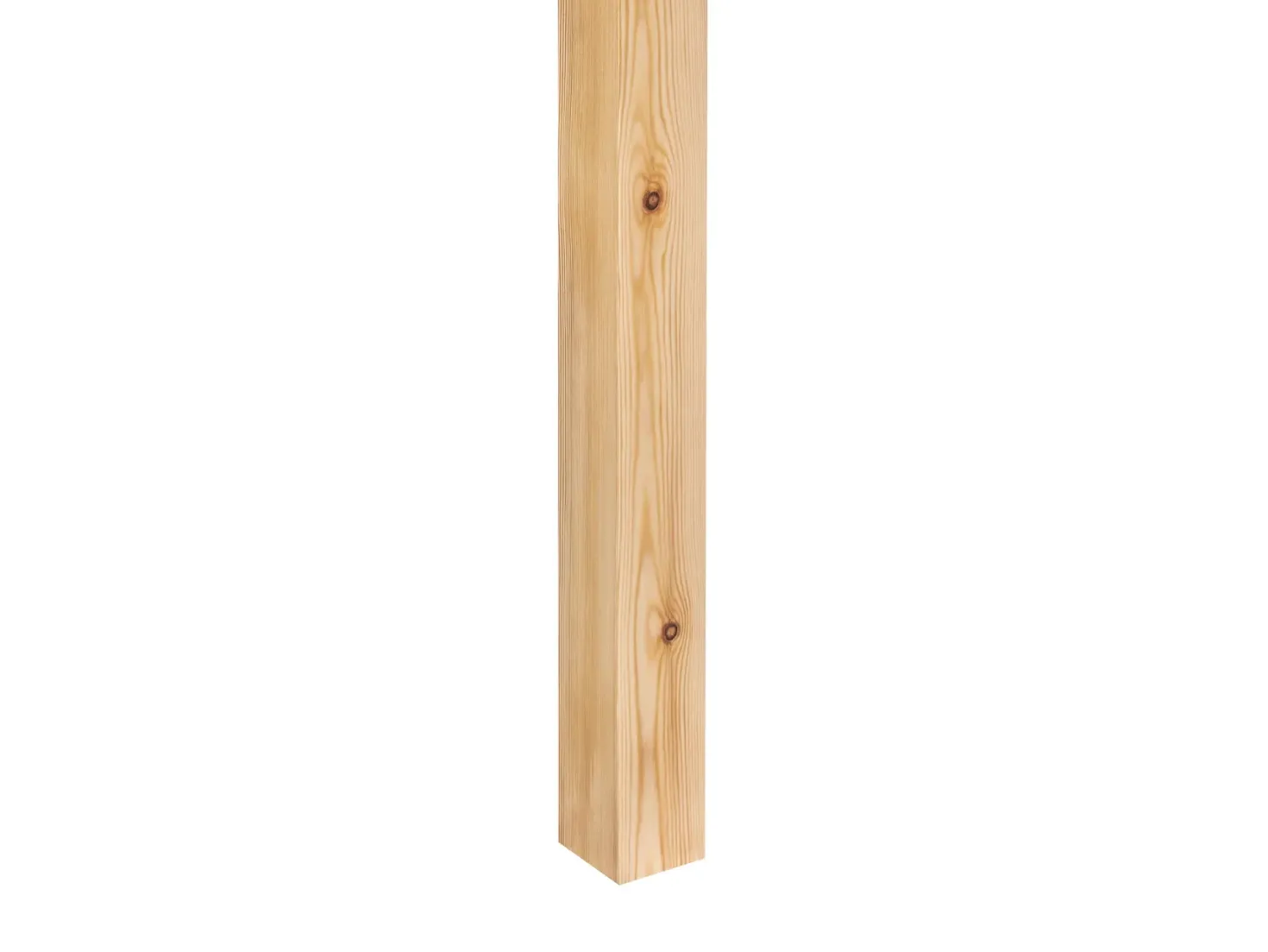 Køjeseng med skrivebord Fyretræ FOUCAMONT 90 x 200 cm Lysebrun