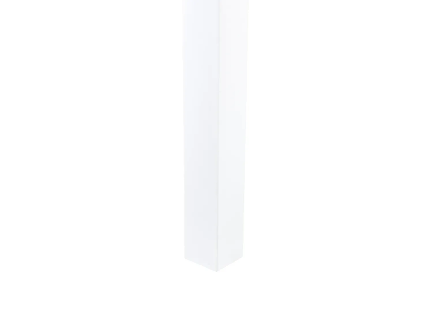 Køjeseng med skrivebord Fyretræ FOUCAMONT 90 x 200 cm Hvid