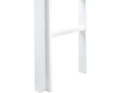 Køjeseng med skrivebord Fyretræ FOUCAMONT 90 x 200 cm Hvid