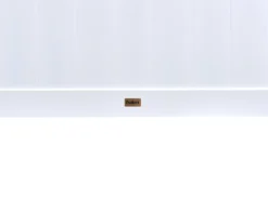 Køjeseng med skrivebord Fyretræ FOUCAMONT 90 x 200 cm Hvid