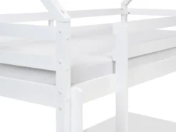 Køjeseng med skuffer Hus Fyretræ TERNAS 90 x 200 cm Lyserød