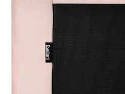 Køjeseng Velour CHOCQUES 90 x 200 cm Pastellrosa
