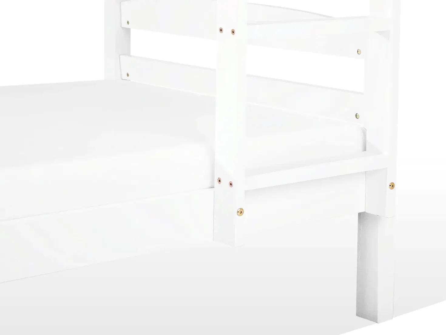 Køjeseng Fyretræ REGAT 90 x 200 cm Hvid