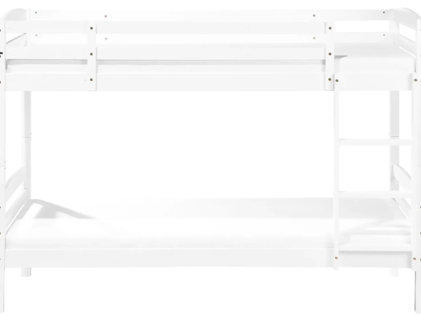 Køjeseng Fyretræ REGAT 90 x 200 cm Hvid