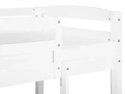 Køjeseng Fyretræ REGAT 90 x 200 cm Hvid