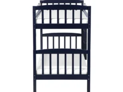 Køjeseng Fyretræ REVIN 90 x 200 cm Navy Blå