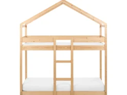 Køjeseng Hus Fyretræ LABATUT 90 x 200 cm Lysebrun