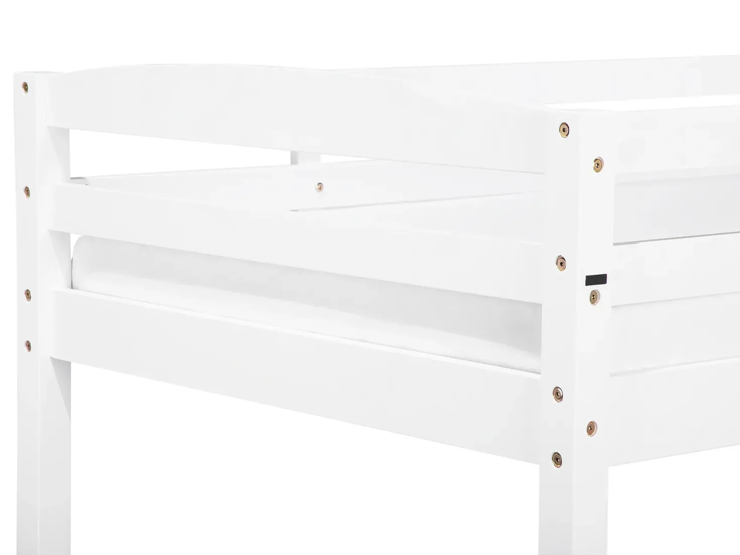 Køjeseng med skuffer Fyretræ REGAT 90 x 200 cm Hvid