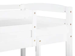 Køjeseng med skuffer Fyretræ REGAT 90 x 200 cm Hvid