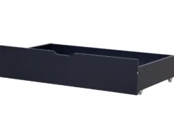 Køjeseng med skuffer Fyretræ REVIN 90 x 200 cm Navy Blå