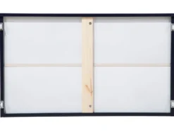 Køjeseng med skuffer Fyretræ REVIN 90 x 200 cm Navy Blå