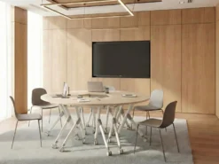 Klap hjørneskrivebords-modul BENDI Lysebrun 90 cm 64 cm