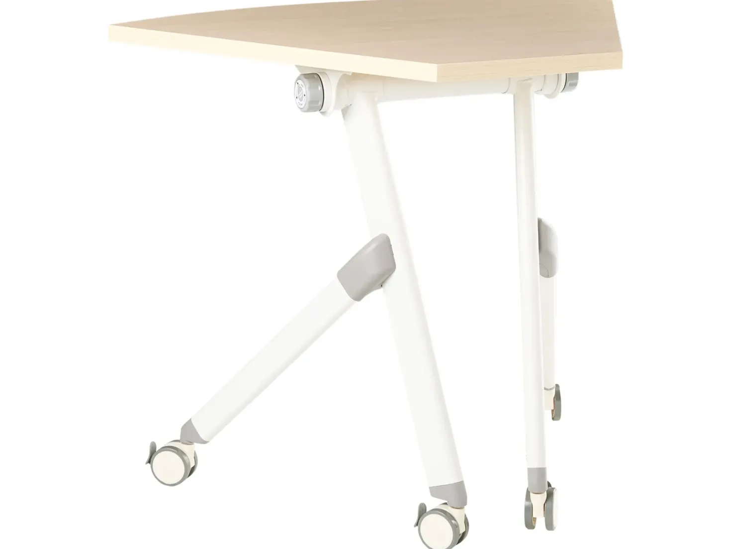 Klap hjørneskrivebords-modul BENDI Lysebrun 90 cm 64 cm