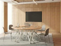 Klap hjørneskrivebords-modul BENDI Brun 90 cm 64 cm