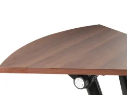 Klap hjørneskrivebords-modul BENDI Mørkebrun 90 cm 64 cm