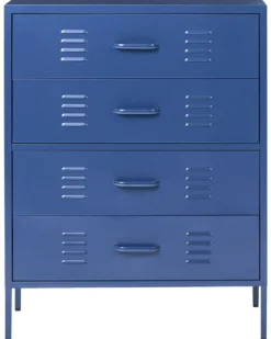 Kommode ENAGO Metal Navy Blå