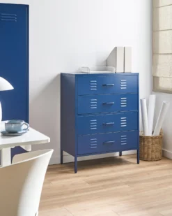 Kommode ENAGO Metal Navy Blå