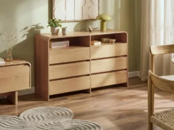 Kommode DELORAINE Lysebrun