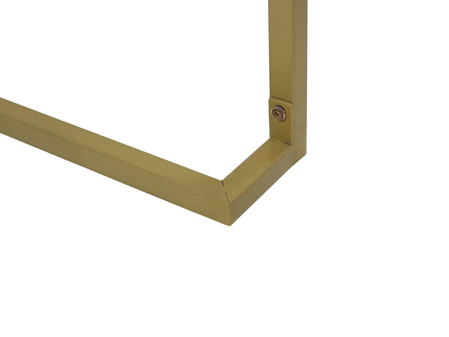 Konsolbord WESTPORT Sort/guld 115 cm 50 cm med skuffer