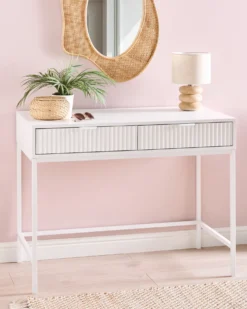 Konsolbord ADELAIDE Hvid