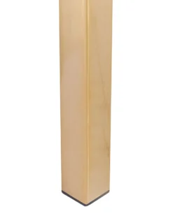 Konsolbord CALVERT Hærdet glas Marmor/guld