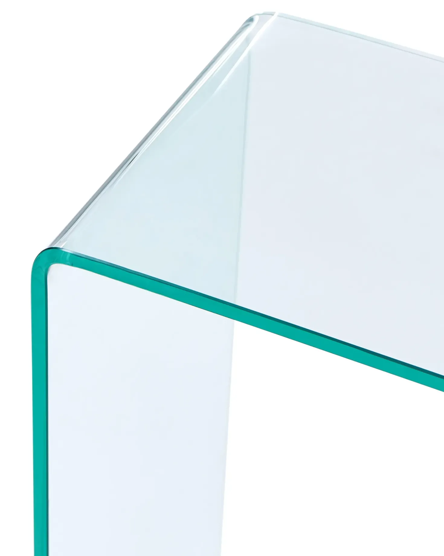 Konsolbord KENDALL Hærdet glas Transparent