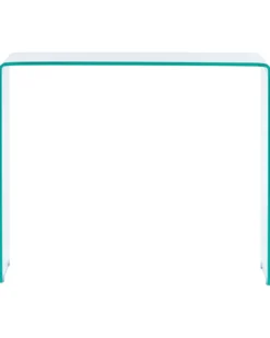 Konsolbord KENDALL Hærdet glas Transparent