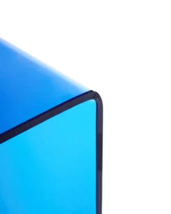 Konsolbord KENDALL Hærdet glas Blå