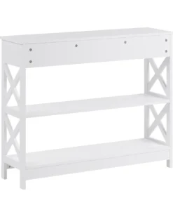 Konsolbord MONTGOMERY Hvid