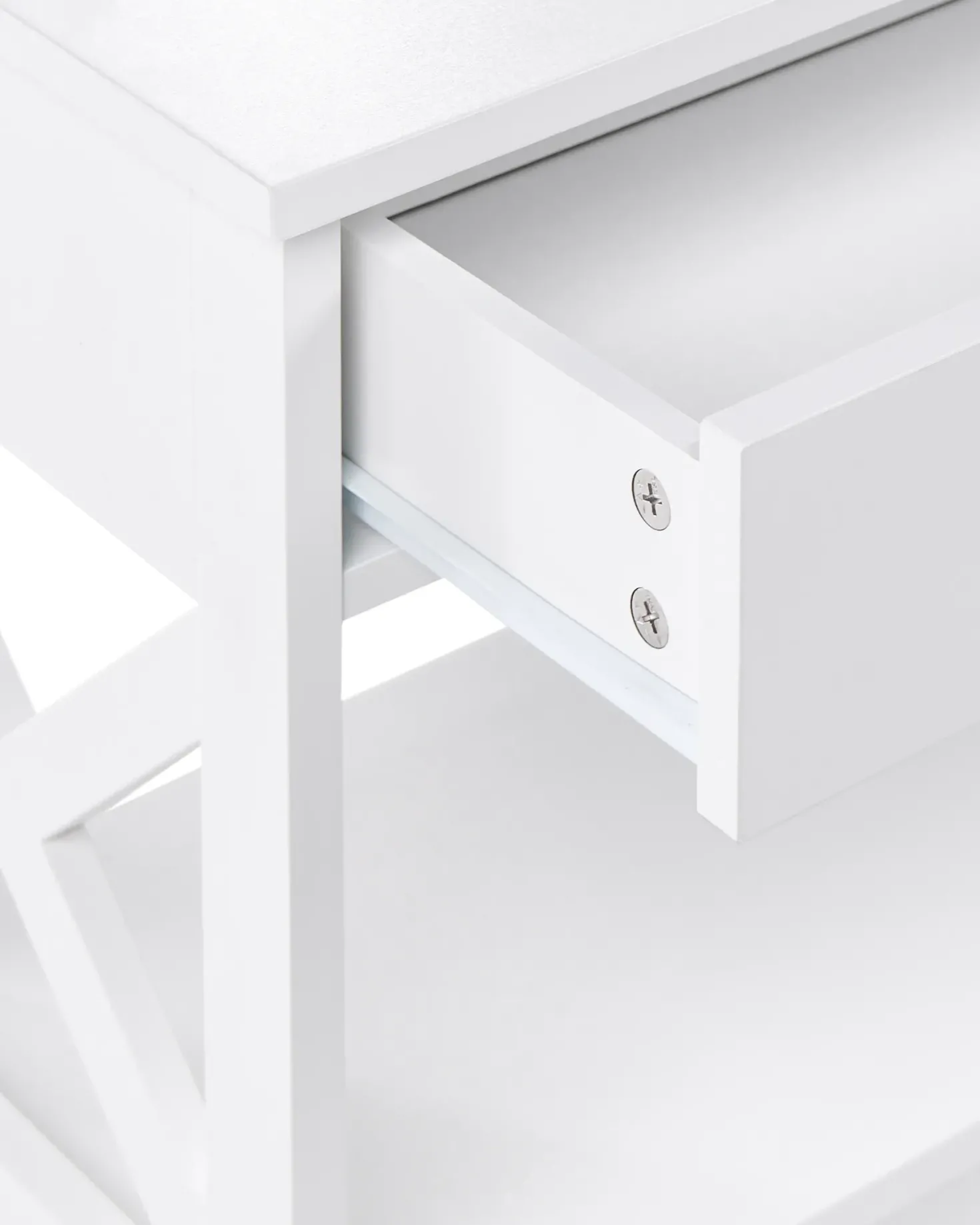 Konsolbord MONTGOMERY Hvid