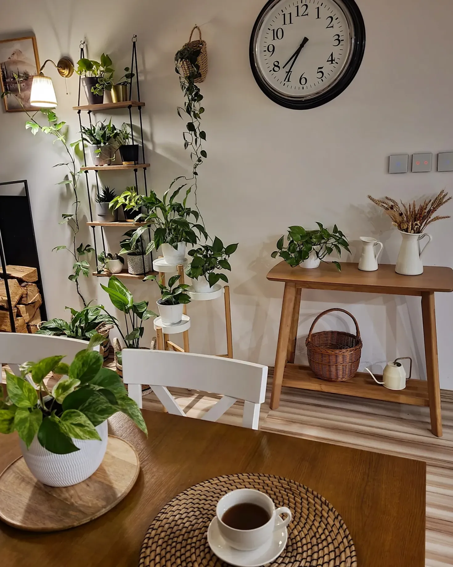 Konsolbord TULARE Lysebrun