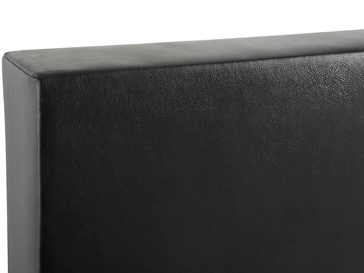 Kontinentalseng Kunstlæder PRESIDENT 160 x 200 cm Sort/hvid