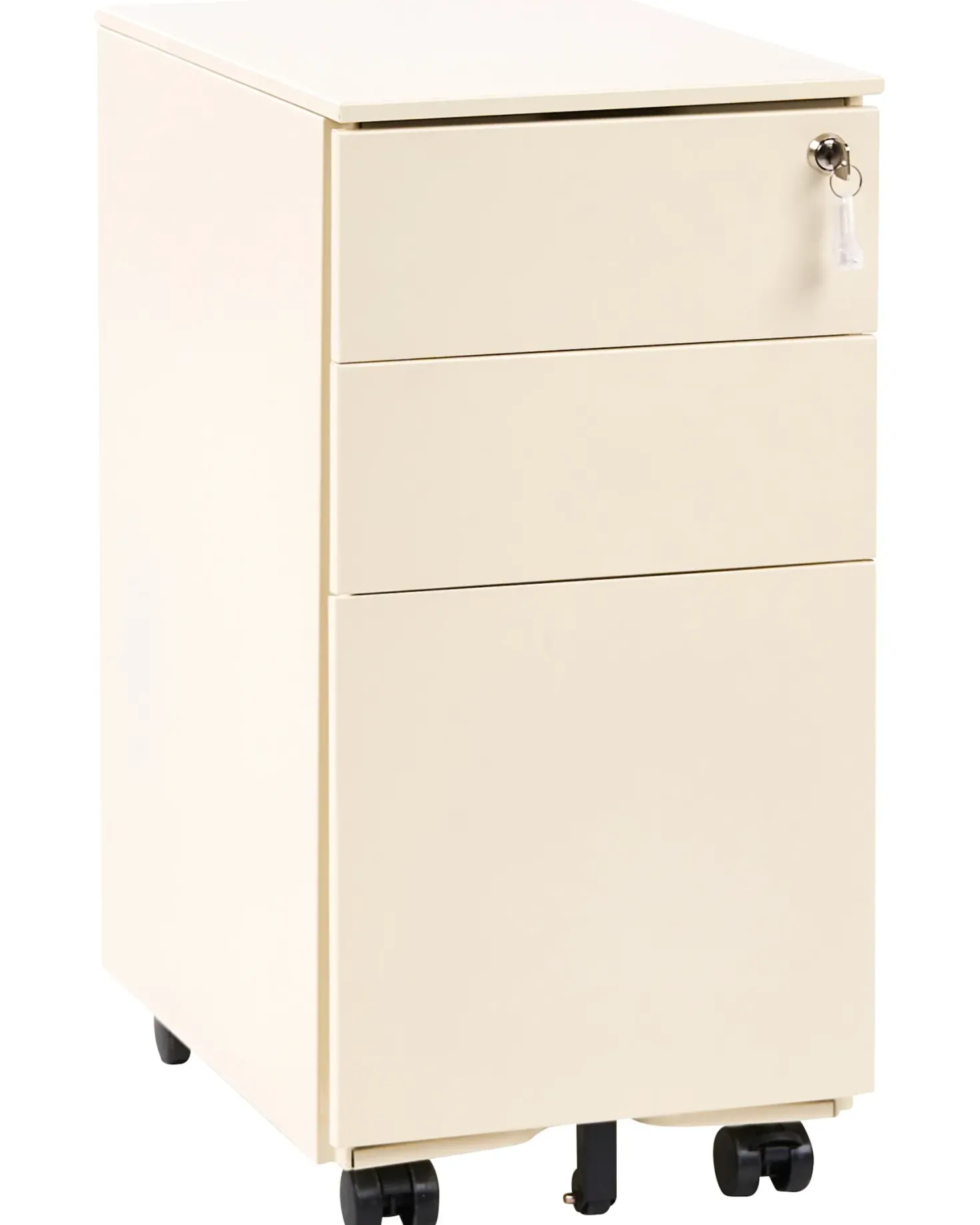 Kontorskab BOLSENA Metal Lys Beige