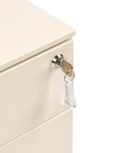 Kontorskab BOLSENA Metal Lys Beige