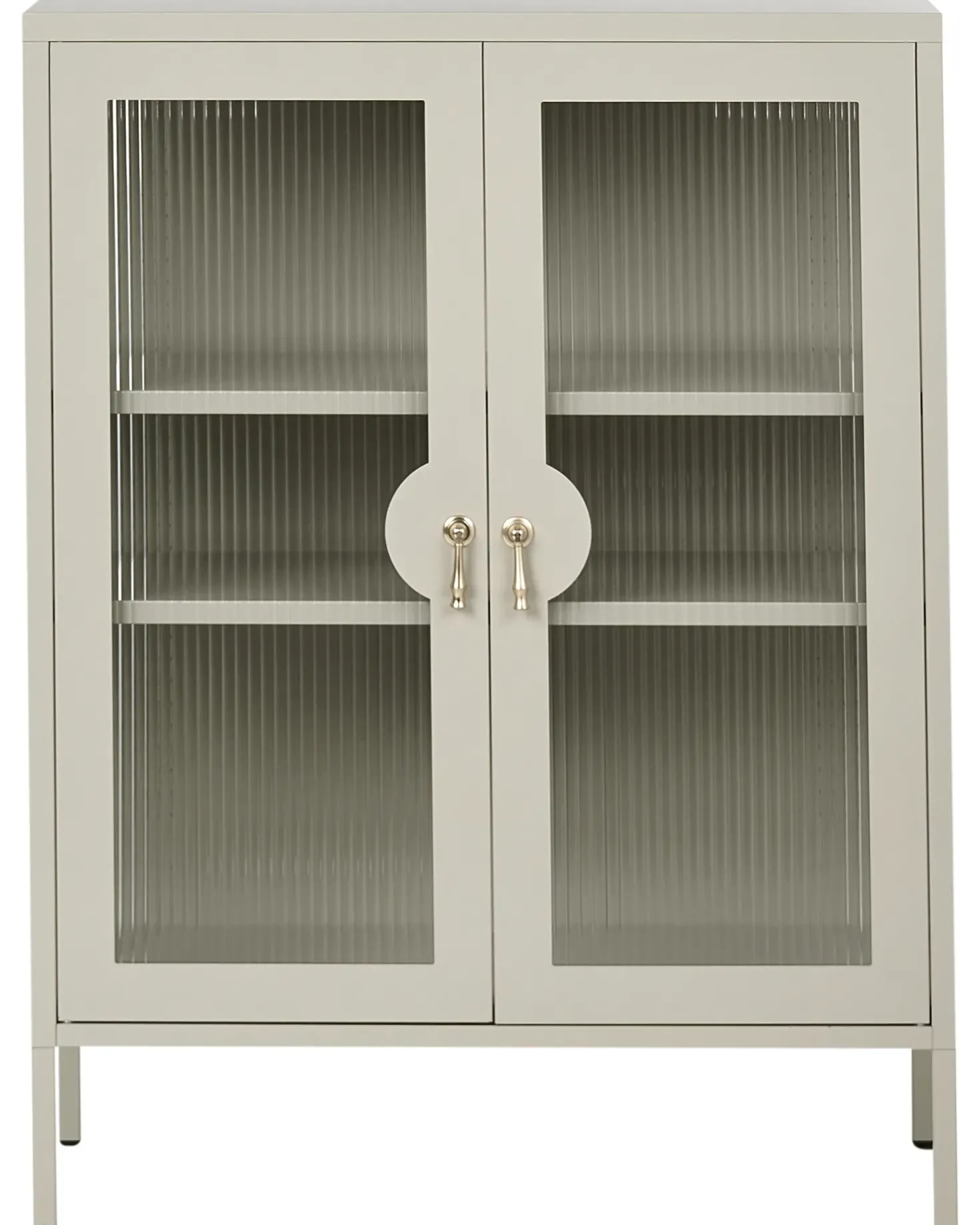 Kontorskab GLEORA Metal Lys Beige