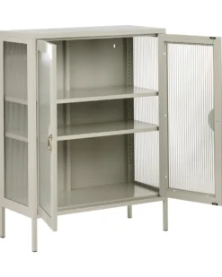 Kontorskab GLEORA Metal Lys Beige