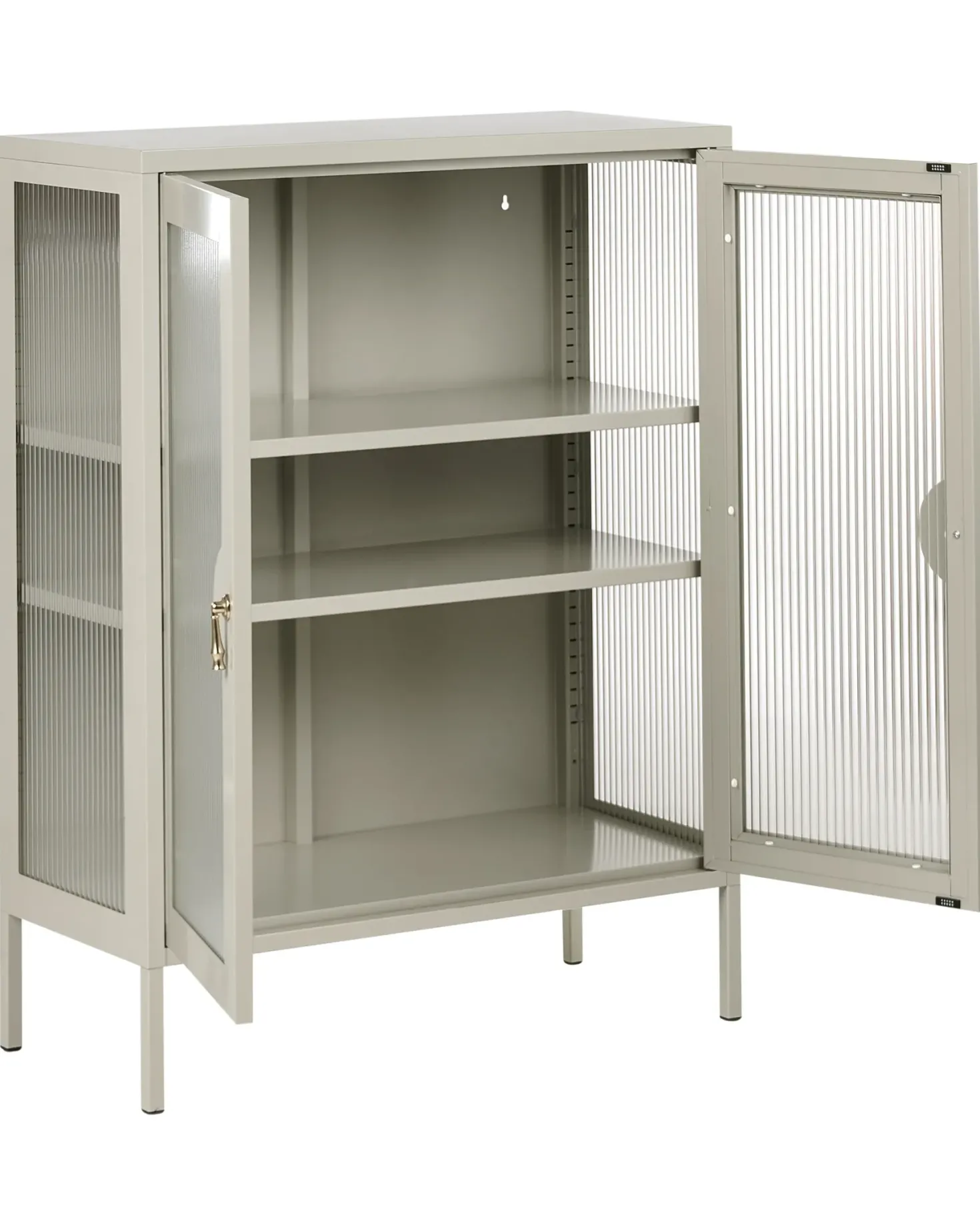 Kontorskab GLEORA Metal Lys Beige